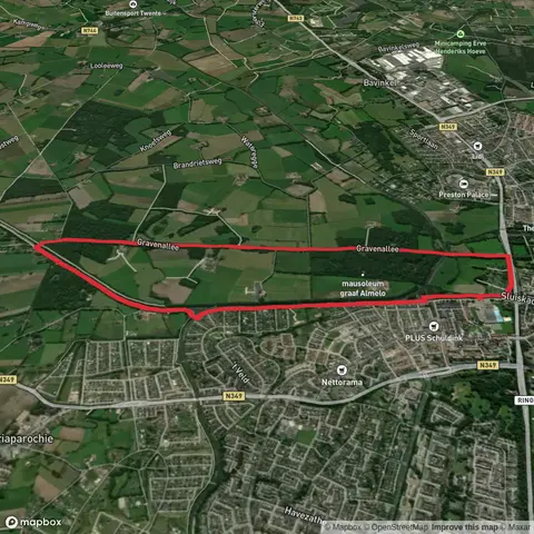Kanaal Almelo - Nordhorn, De Pook and Gravenallee Loop