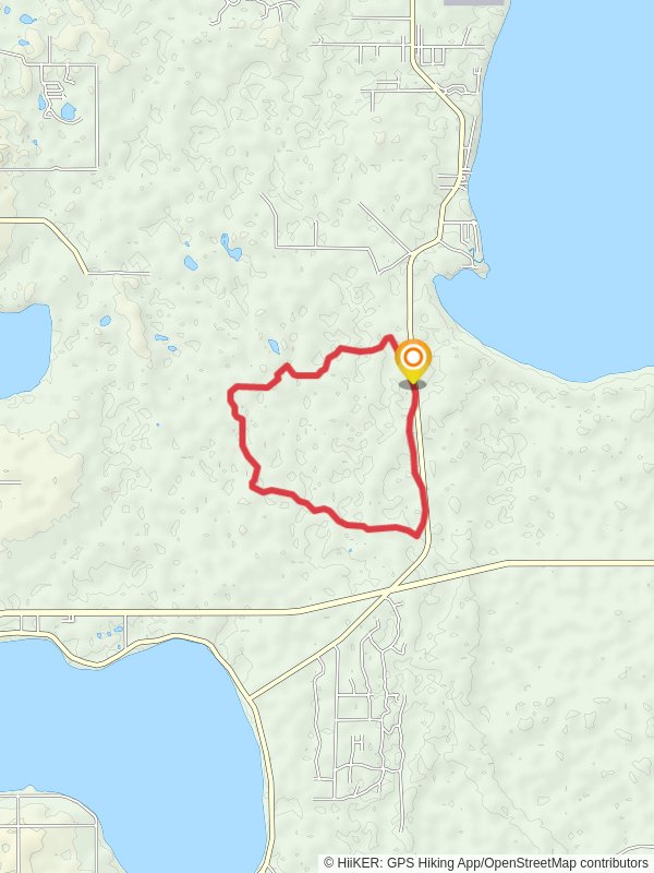 Blue Loop Trail - Walk in the Water Road