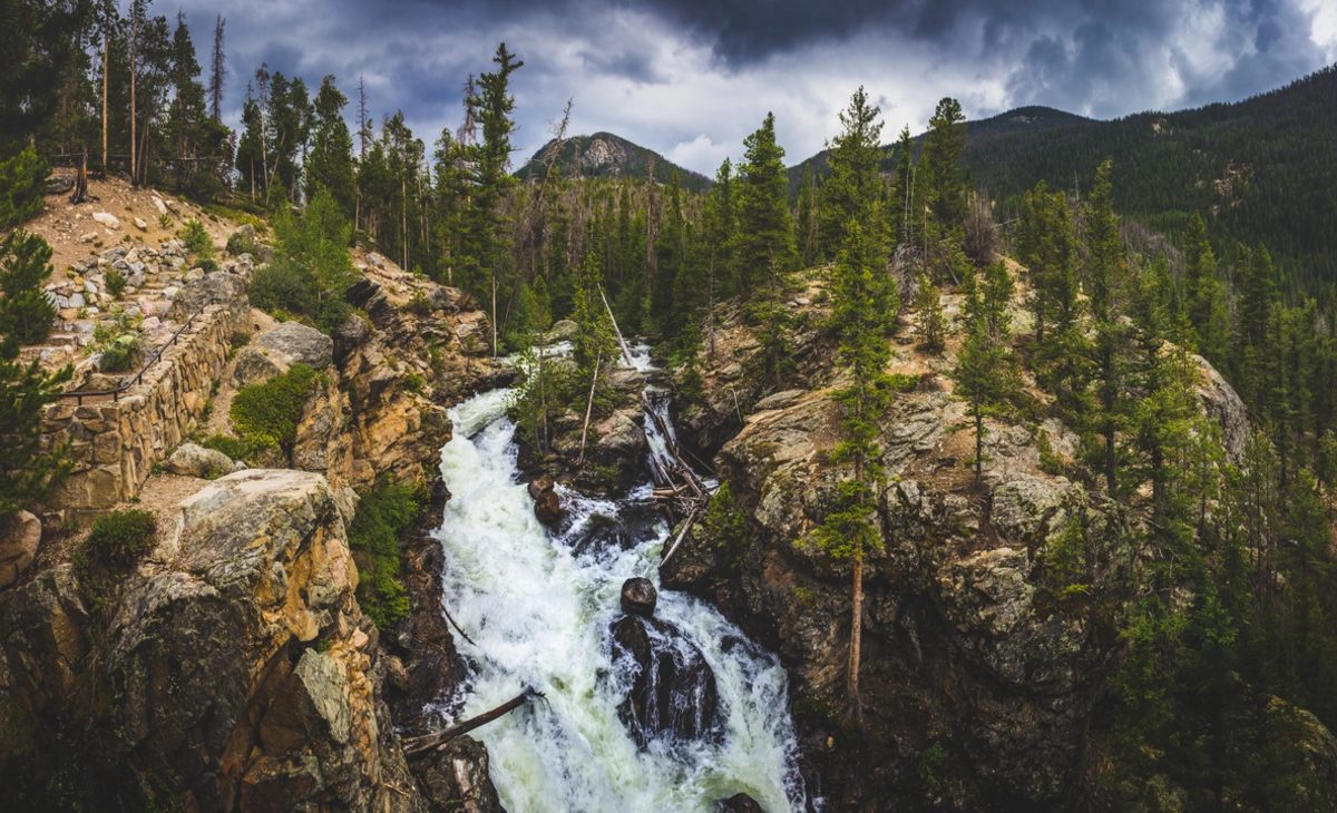 East Inlet Trail and Adams Falls Loop