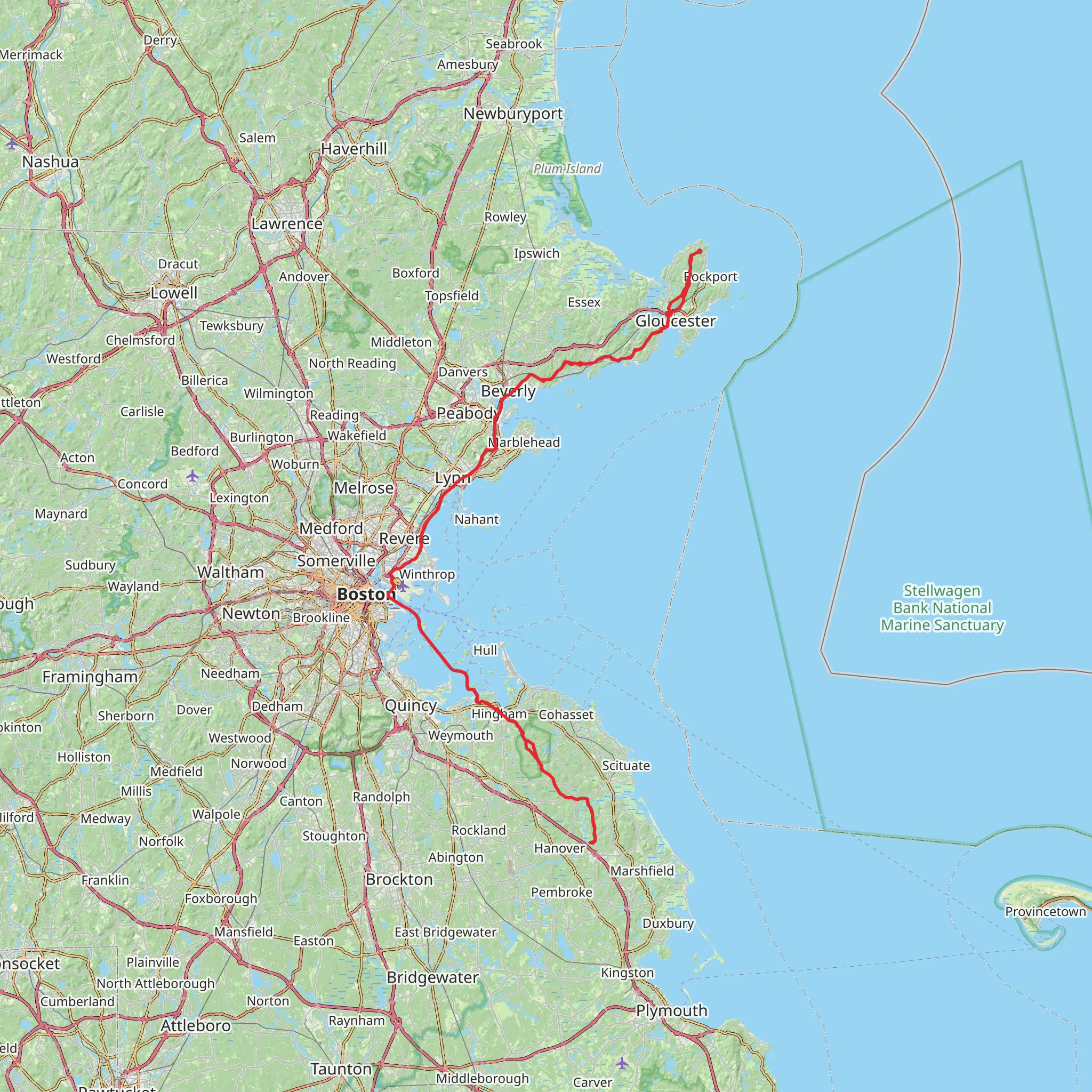 Union Street Loop - Cart Path mobile static map