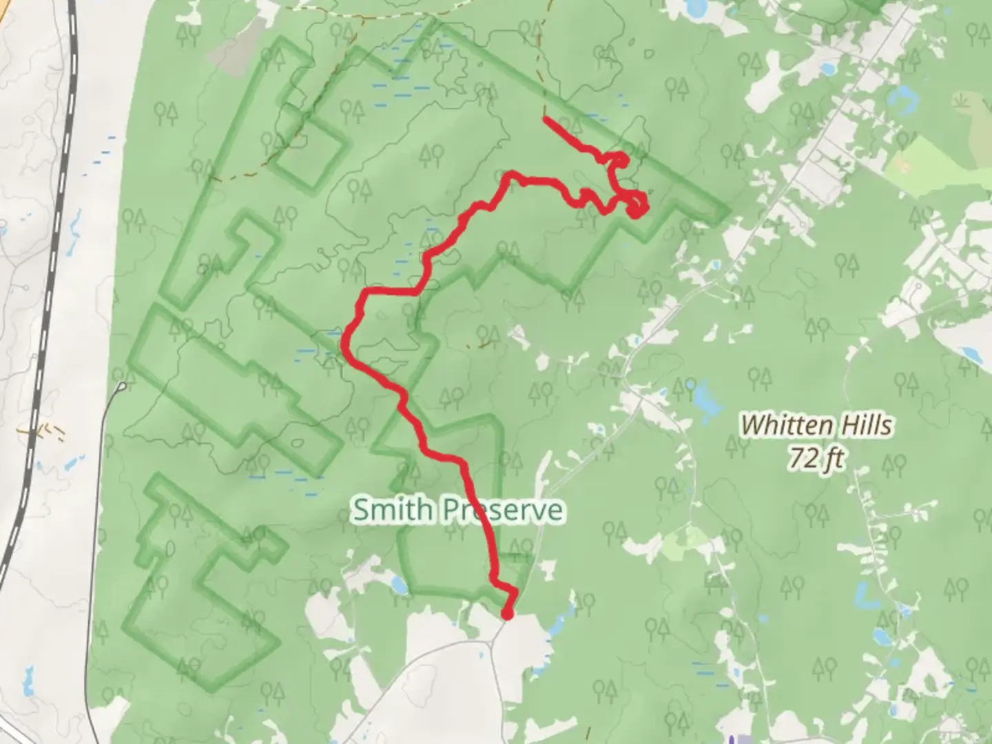 An image depicting the trail Steele Trail and its surrounding area.