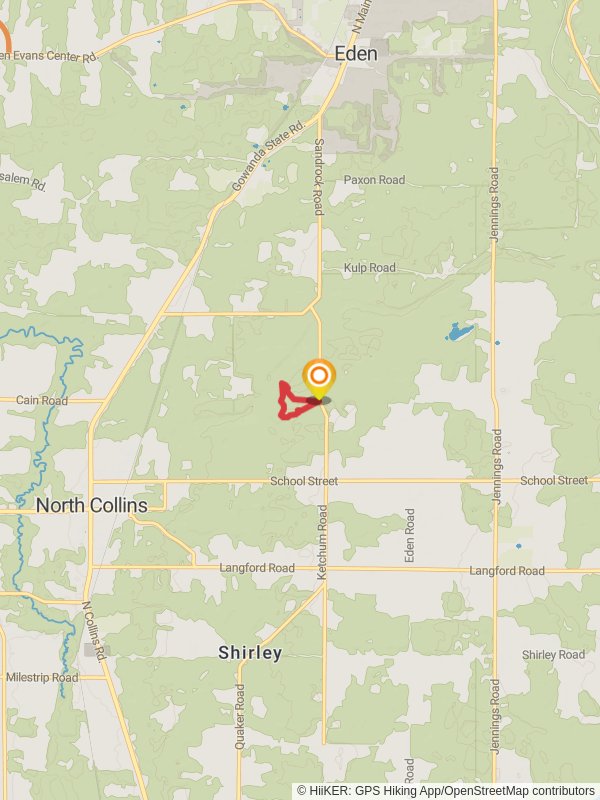 Larkin Road Loop mobile static map