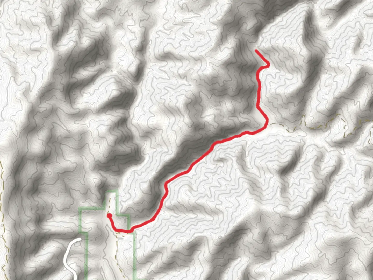An image depicting the trail Pianobox Trail and its surrounding area.
