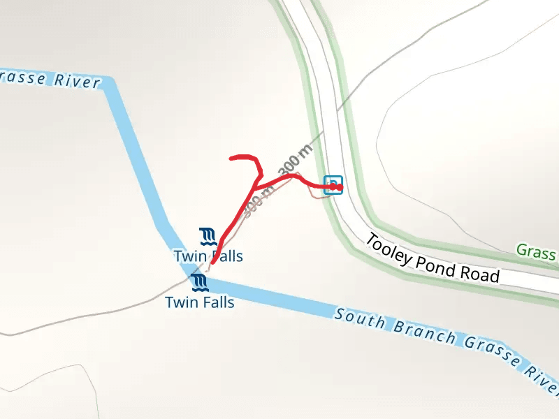 Grasse River from Tooley Pond Road