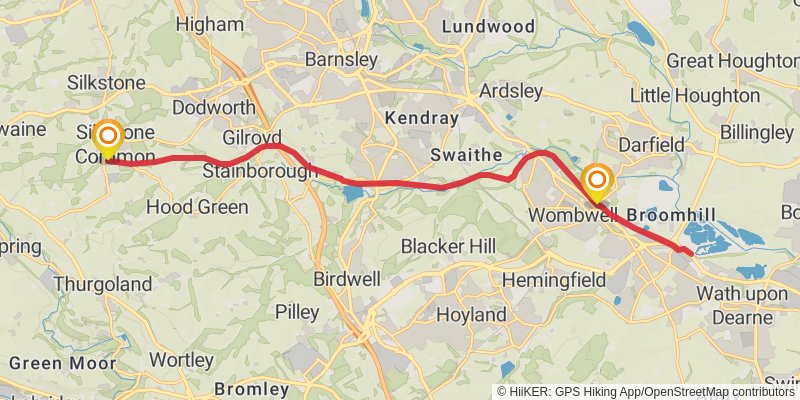 Dove Valley Trail stage 2 Map