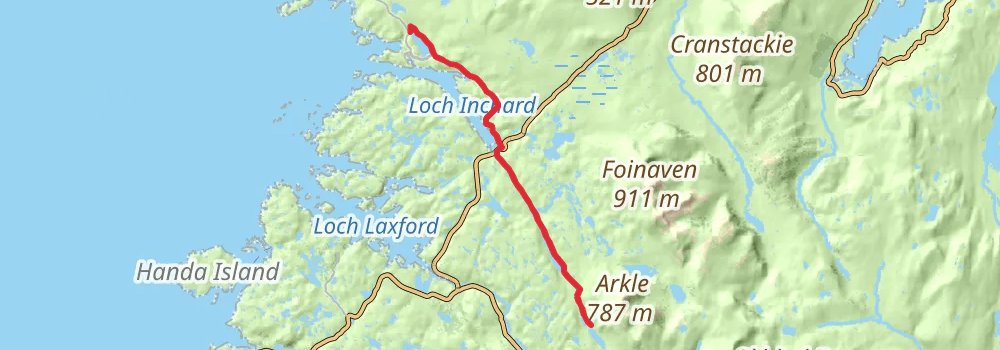 Scottish National Trail stage 45 Map
