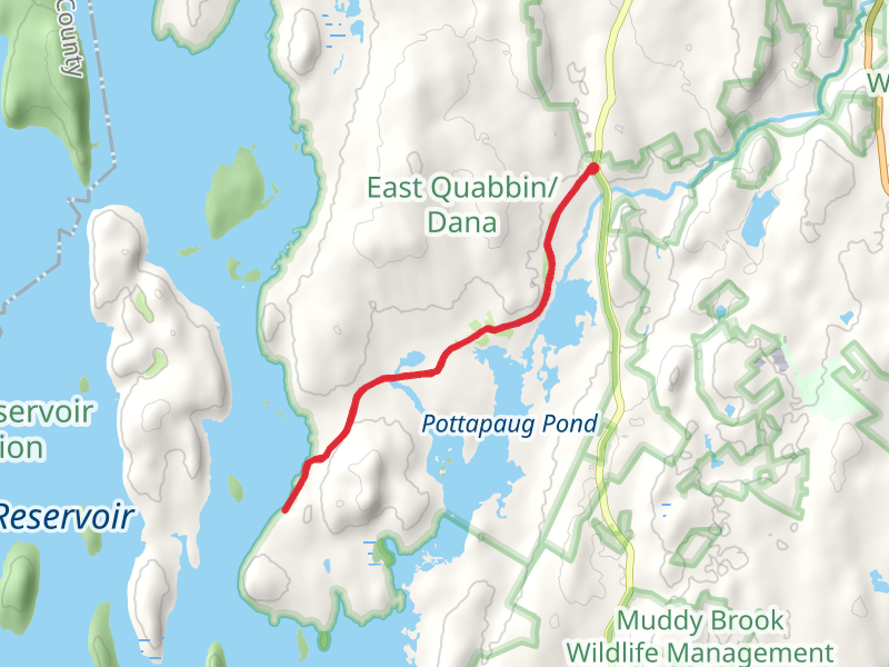 Pottapaug Hill from Petersham Road