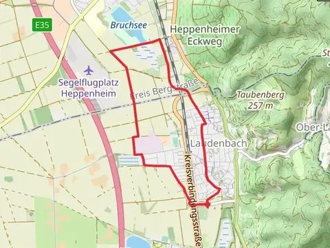 Bruchsee from Suedspange