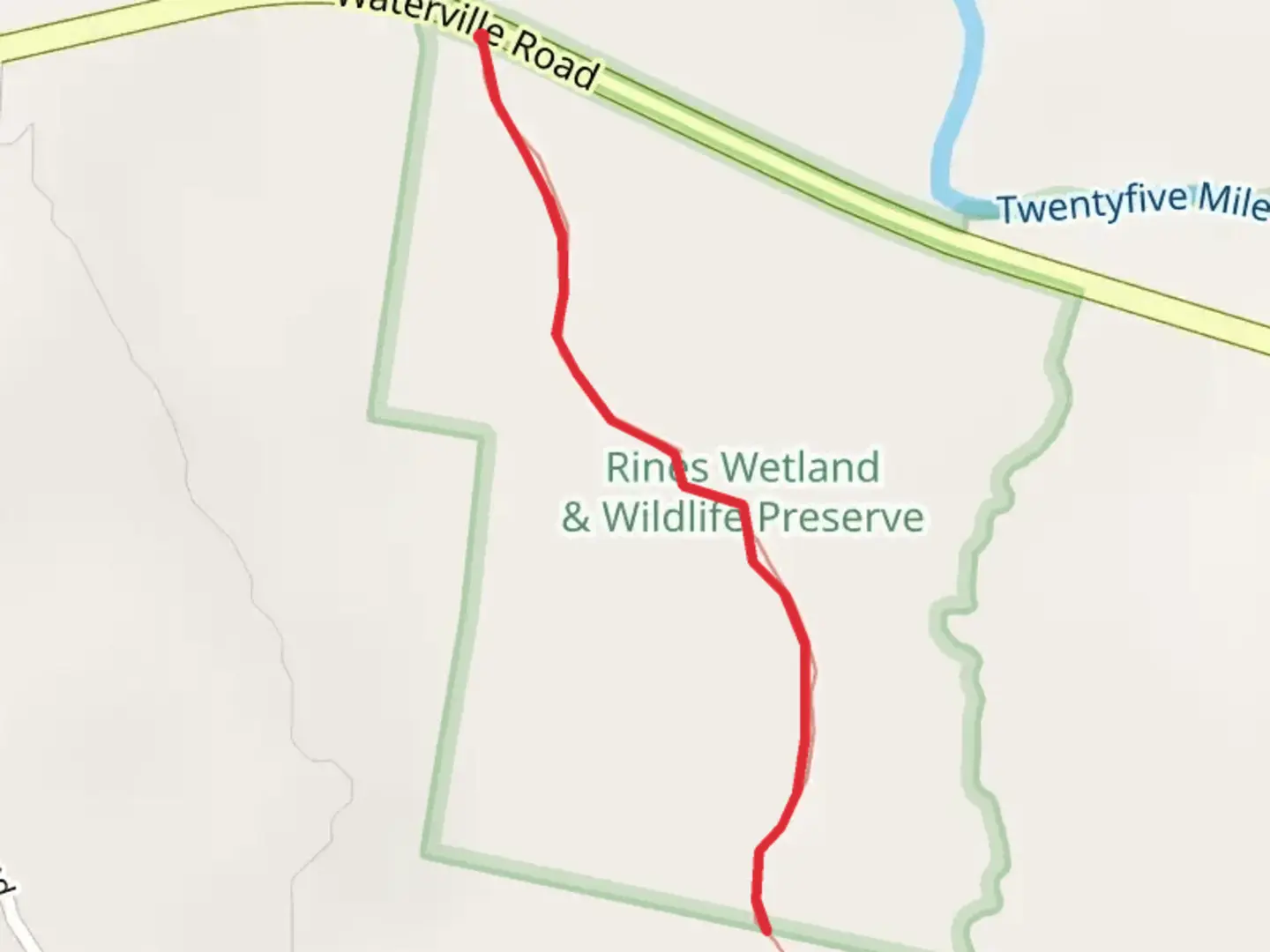 An image depicting the trail Waterville Road Walk and its surrounding area.