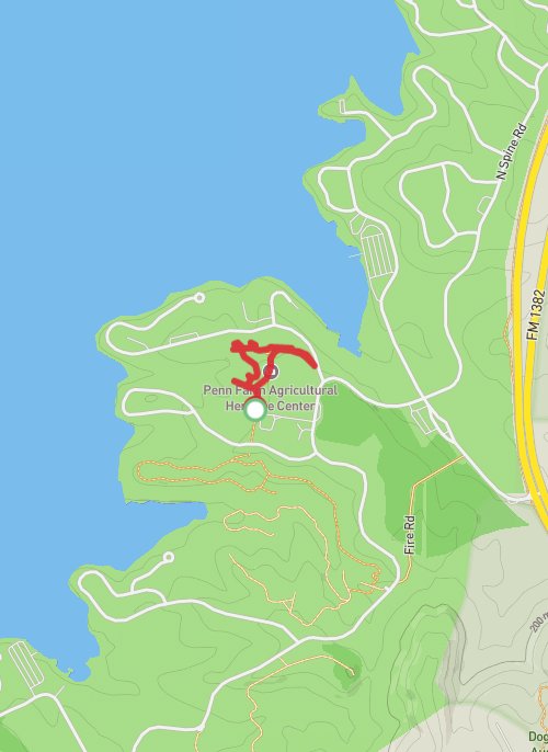 Penn Farm mobile static map