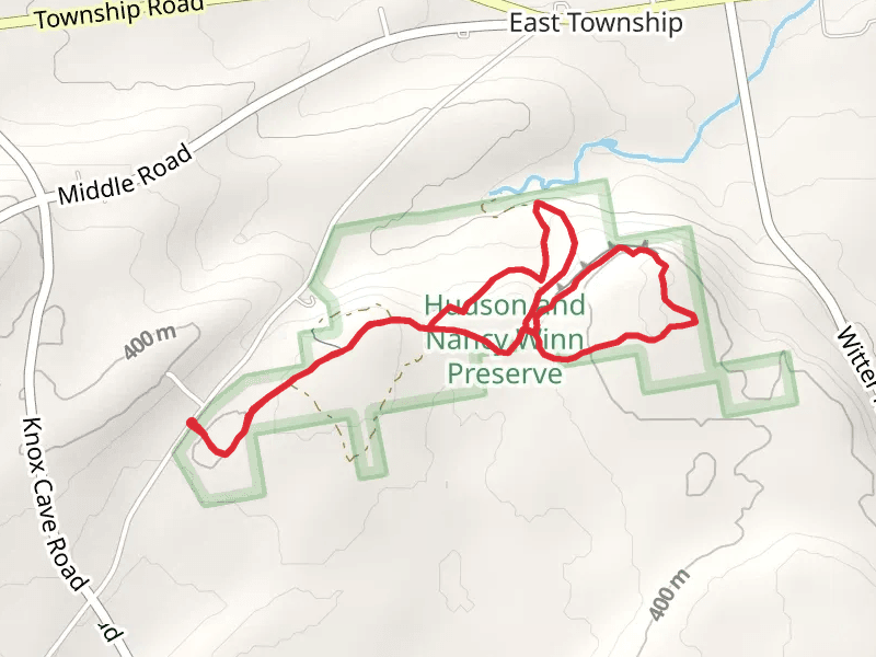 White and Yellow Trail Loop from East Township
