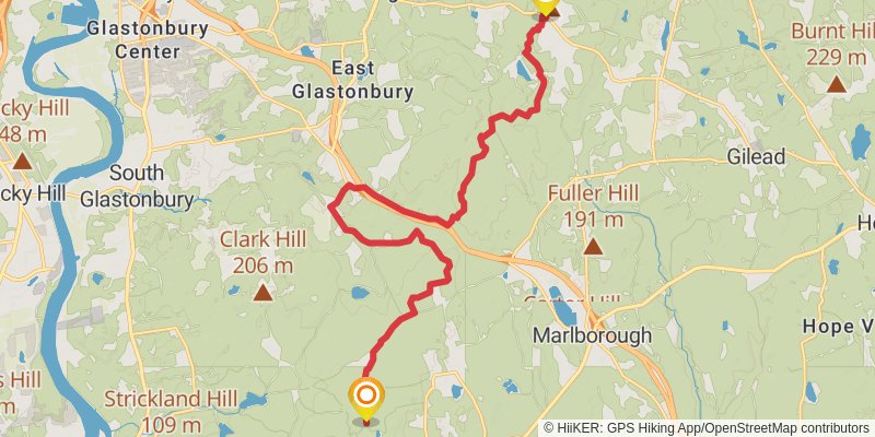Shenipsit Trail stage 4 Map