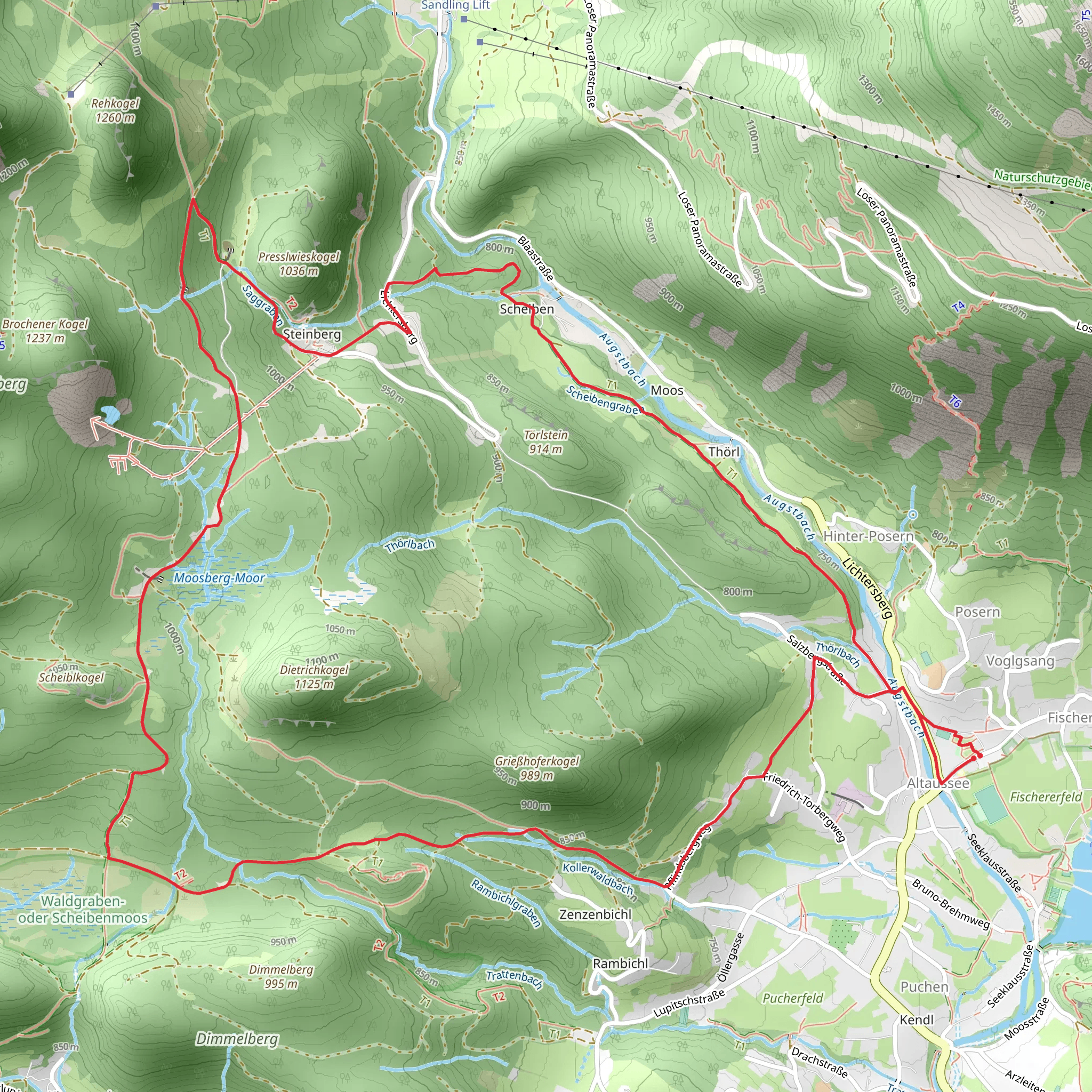 The Footsteps of Salt - via Salis mobile static map