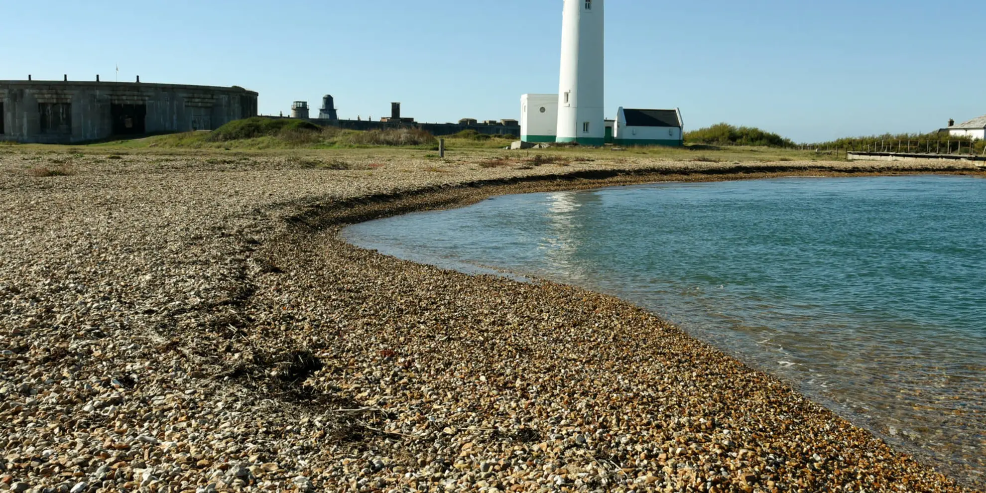 An image depicting the trail Keyhaven and Hurst Castle and its surrounding area.