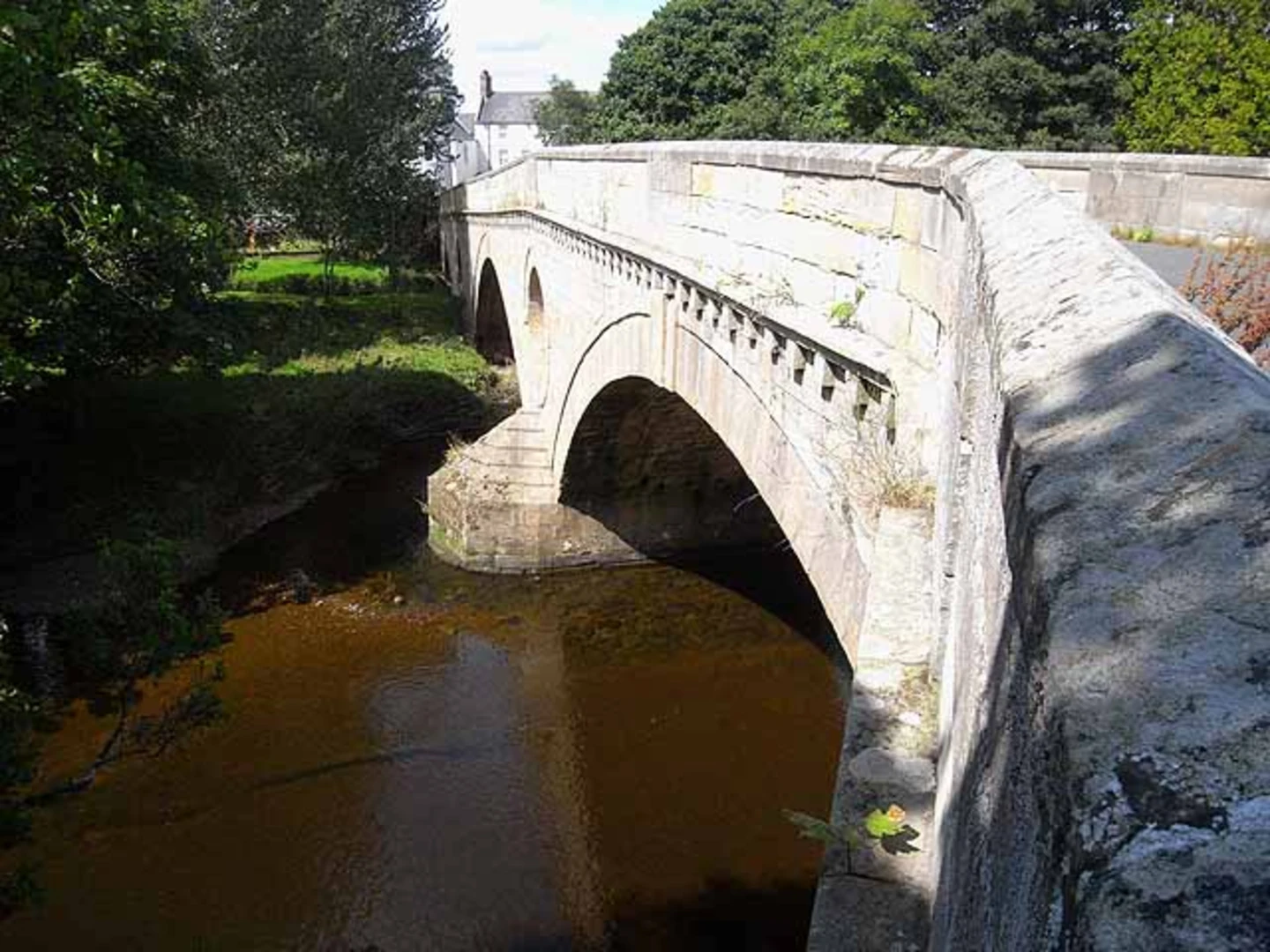An image depicting the trail Warkworth to Rothbury Walk and its surrounding area.