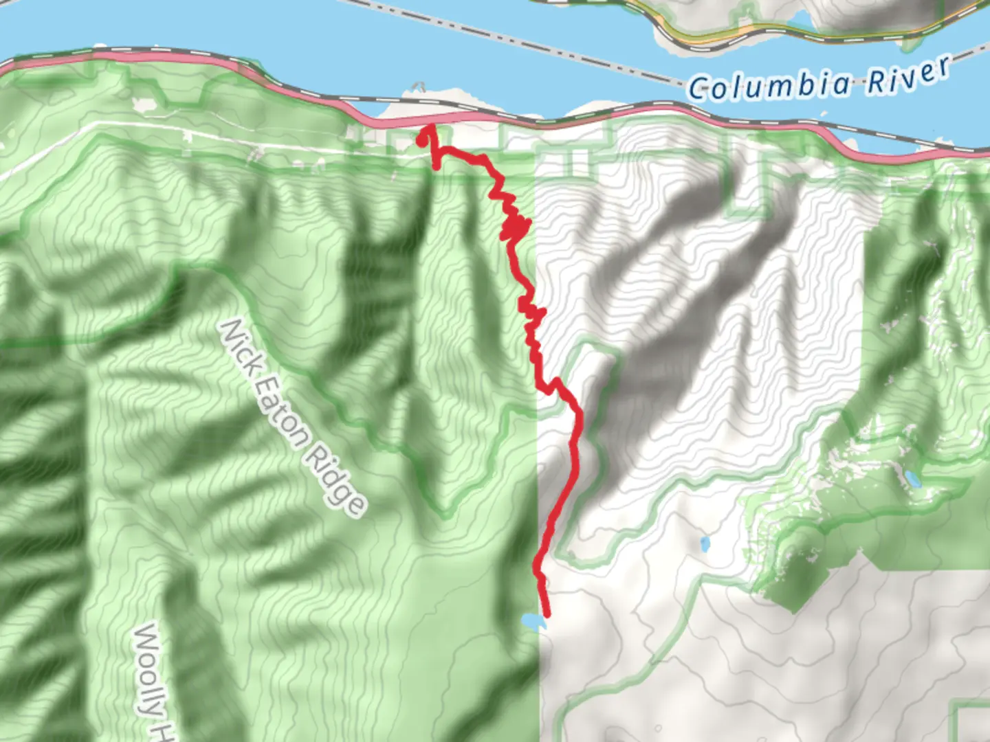 An image depicting the trail North Lake via Wyeth Trail - 411 and its surrounding area.