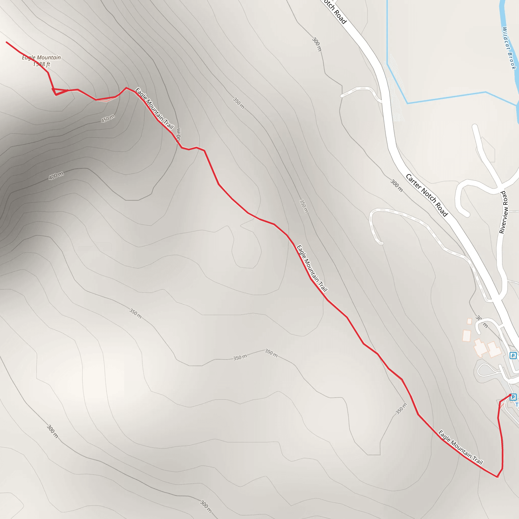 Eagle Mountain Trail mobile static map