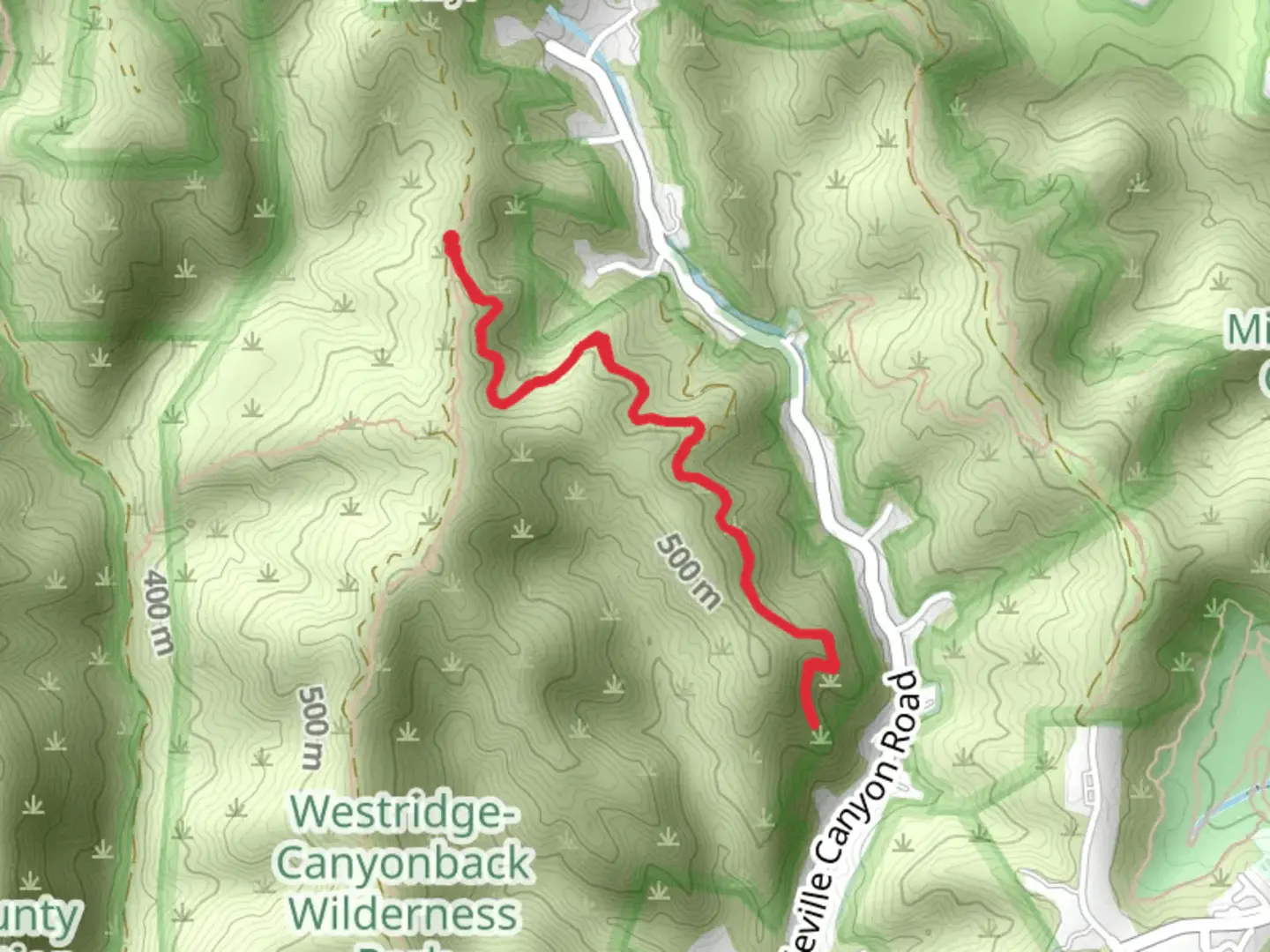 An image depicting the trail Pole Road Trail and its surrounding area.