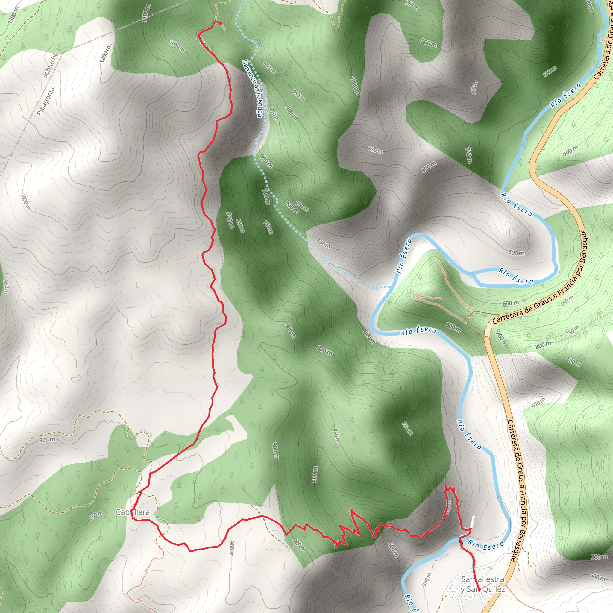 Santaliesta - Convent of San Martin PR HU 212 mobile static map