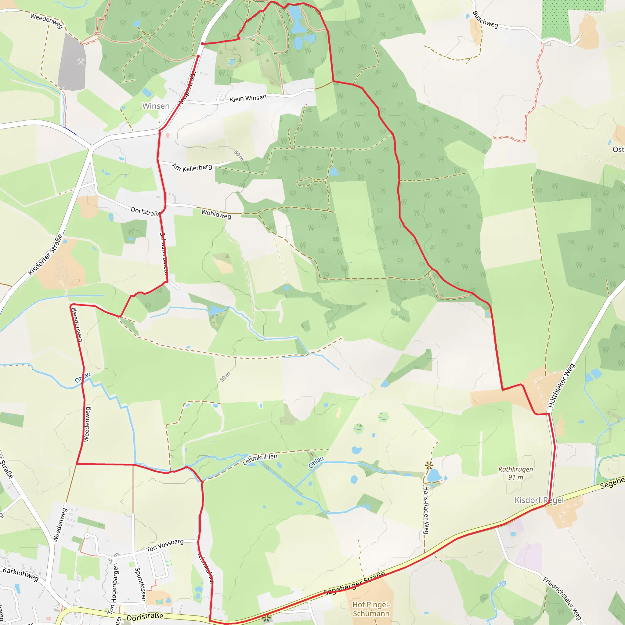 Winsen Loop mobile static map