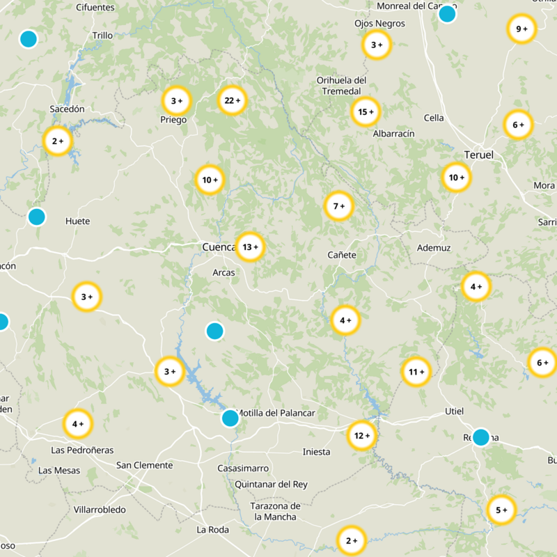 Cañada Del Hoyo Static Map