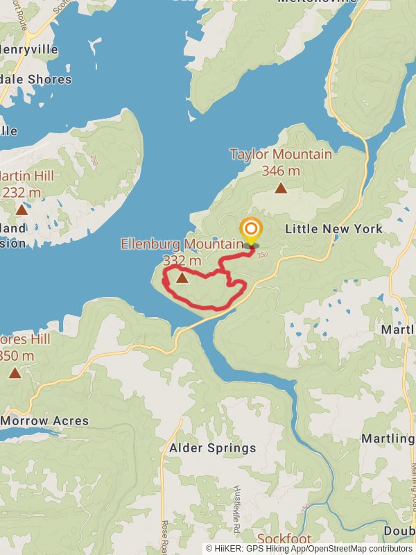 King's Chapel and Tom Bevil Loop Trail