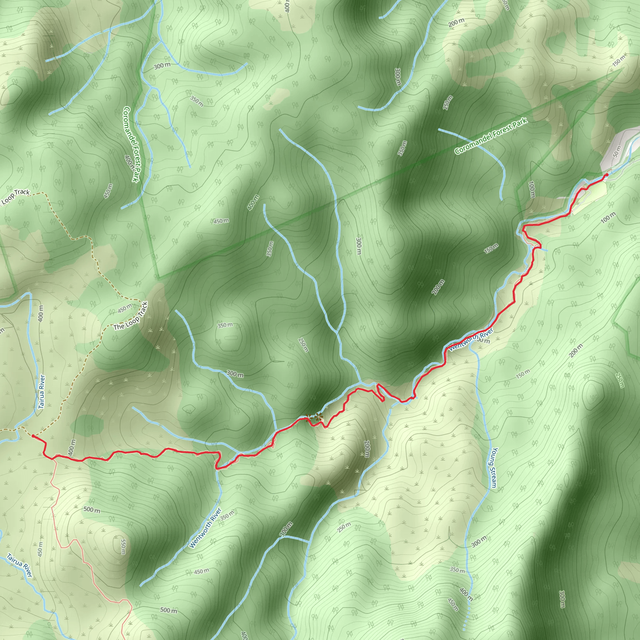 Maratoto - Wentworth Crossing mobile static map