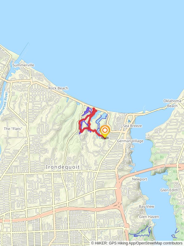 Trott Lake and Eastman Lake Loop mobile static map