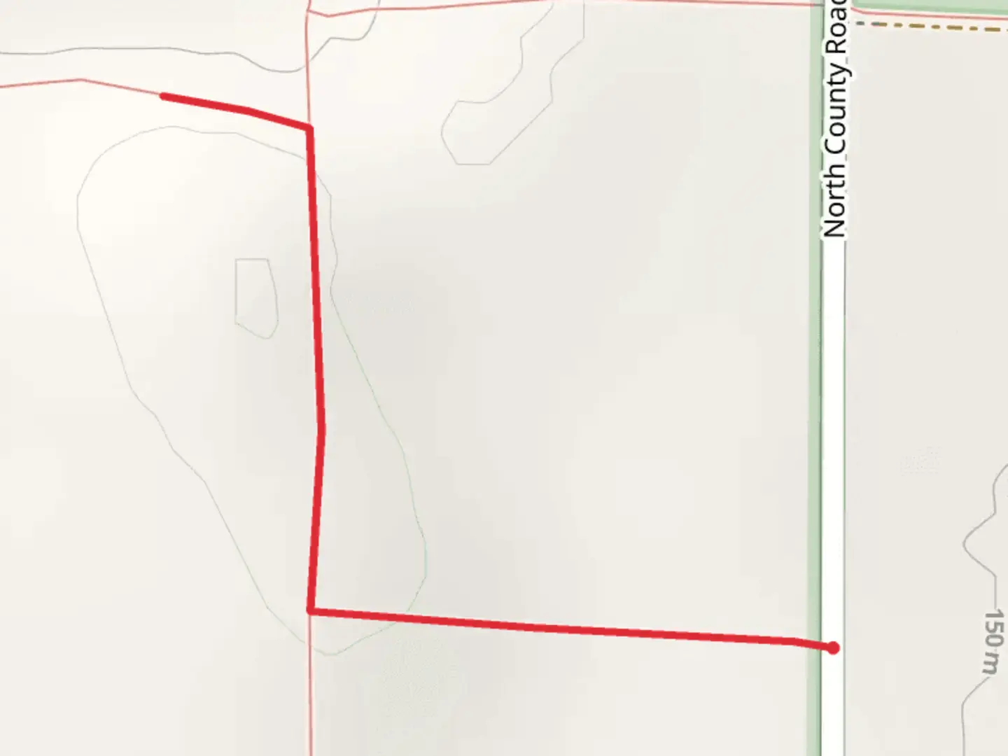 An image depicting the trail Henry Allan Gleason Nature Preserve and its surrounding area.