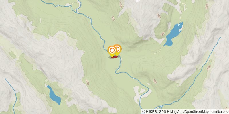 Milford Track spur 1 Map