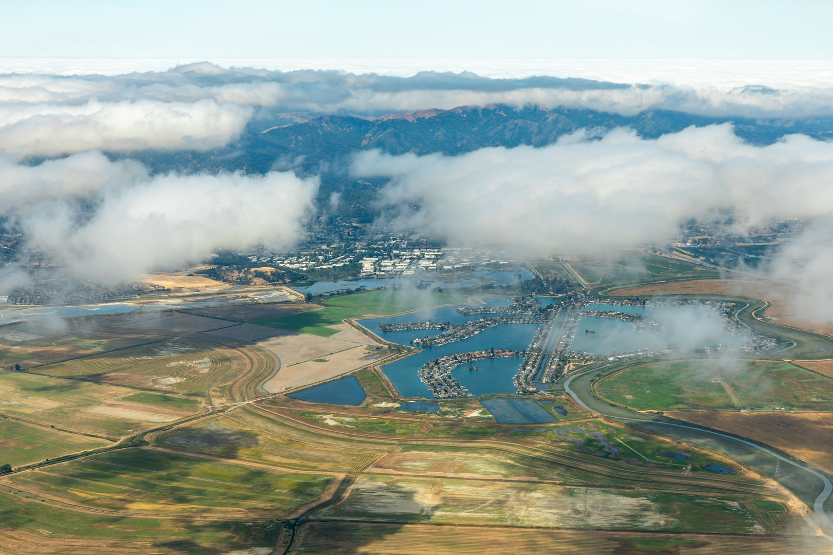 An image depicting the trail San Francisco Bay Trail and Hamilton Field Path and its surrounding area.