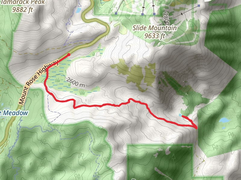 Upper Price Lake via Ophir Creek Trail