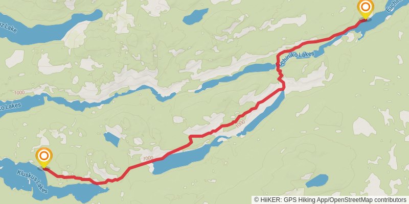 Alexander Mackenzie Heritage Trail stage 13 Map