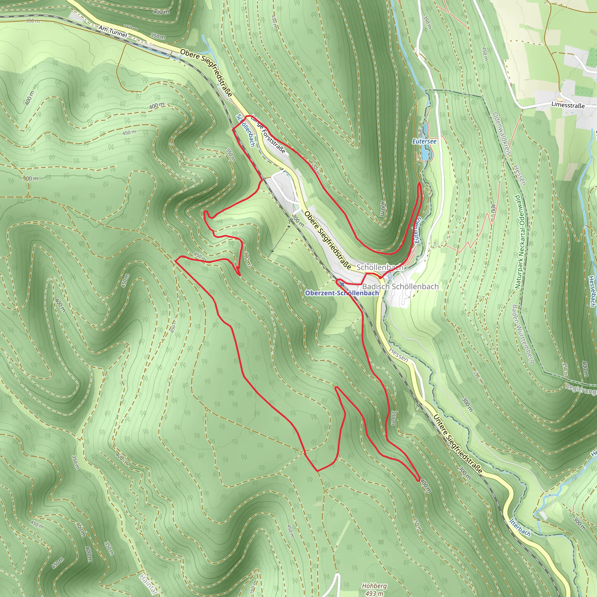 Haintal Weg mobile static map