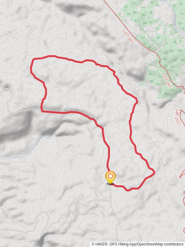 Loop around Latham Springs