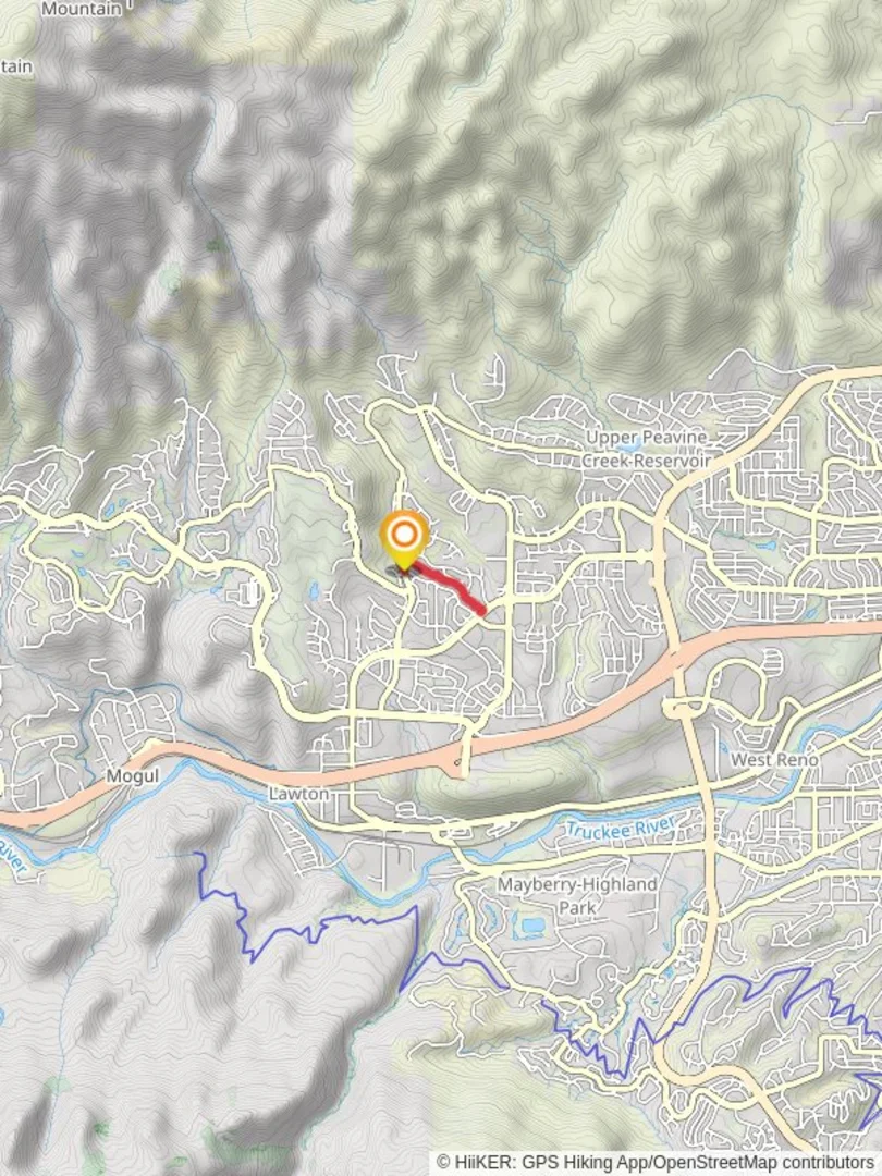 An image depicting the trail Valley Wood Park and its surrounding area.