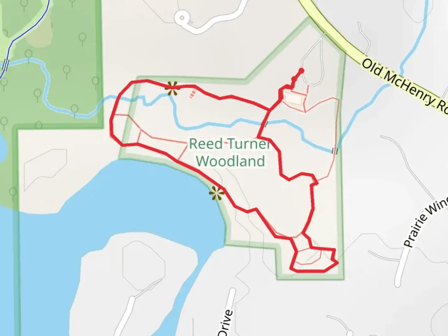 An image depicting the trail Salem Lake Norheast Loop and its surrounding area.