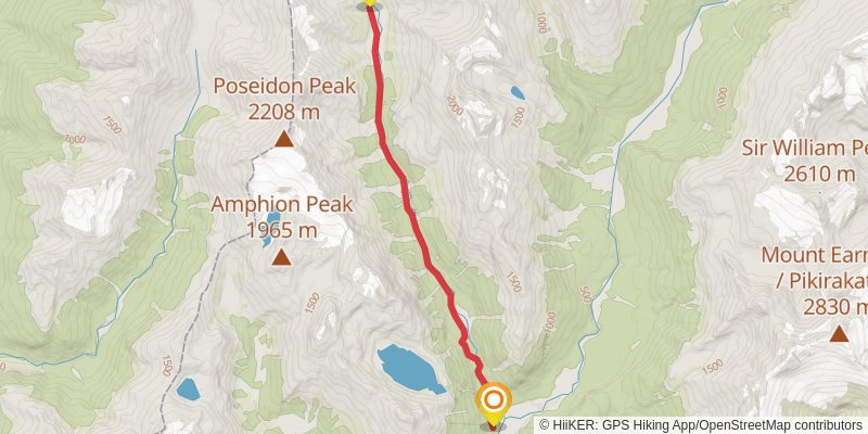 Five Passes Route stage 4 Map