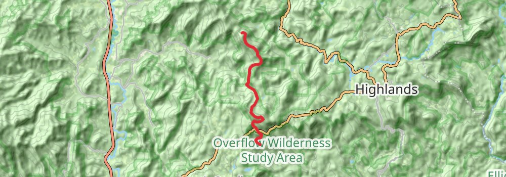 Bartram Trail stage 5 Map