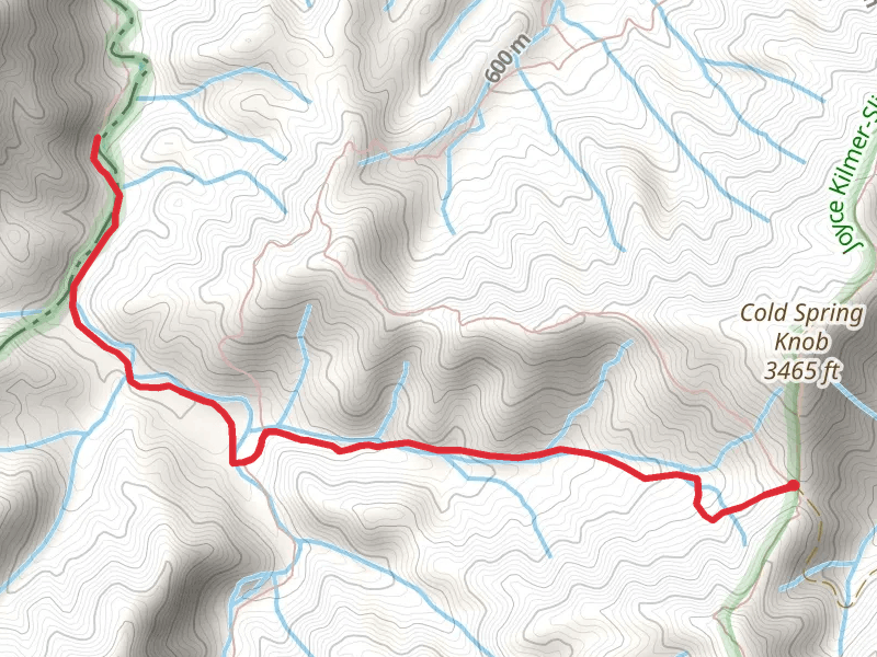 Slickrock Creek and Big Fat Branch Trail