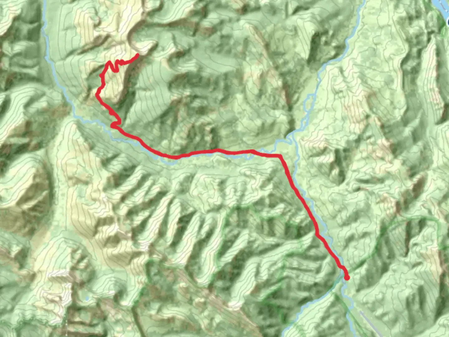 An image depicting the trail Prairie Reef Lookout via CDT and its surrounding area.