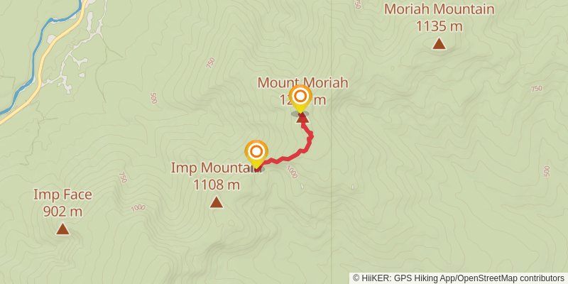 Moriah Loop alt 1 Map