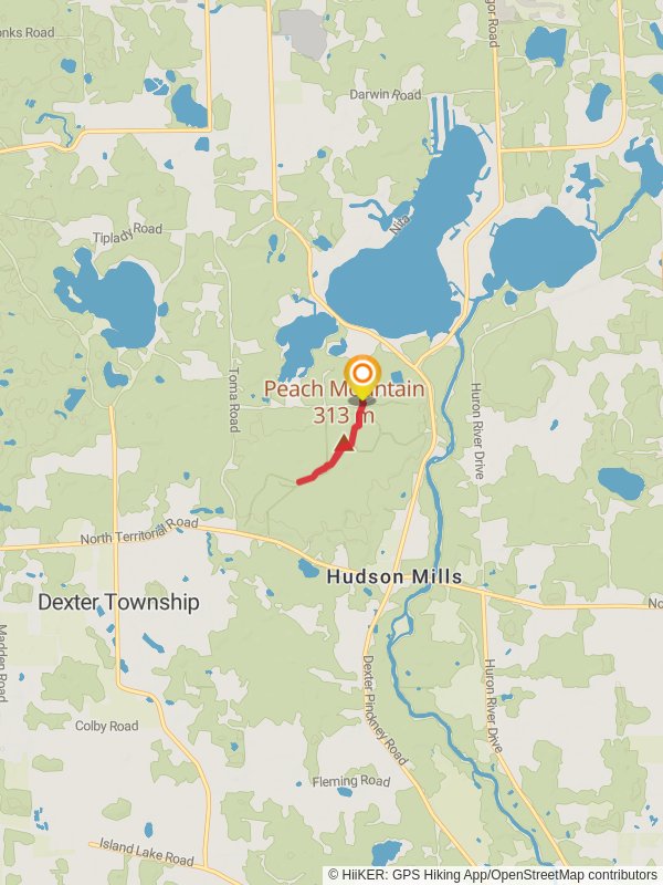 Peach Mountain Observatory Road