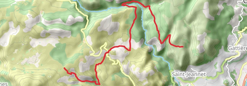 GR 51 stage 6 Map