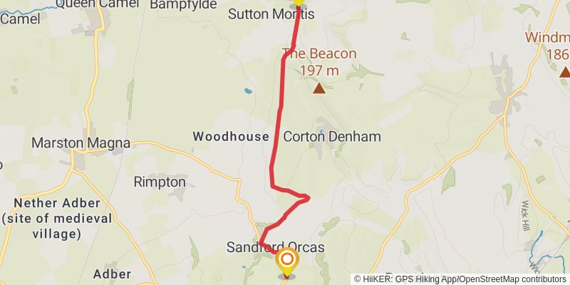 Monarch's Way stage 27 Map