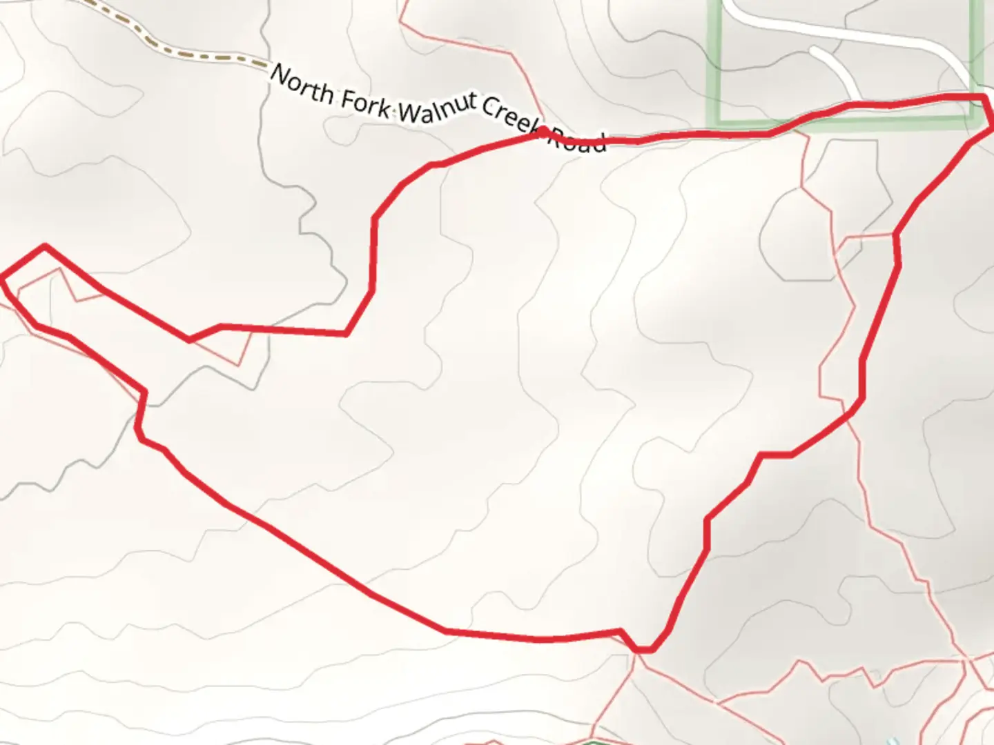An image depicting the trail Continental Divide Trail and Wagon Wheel Loop and its surrounding area.