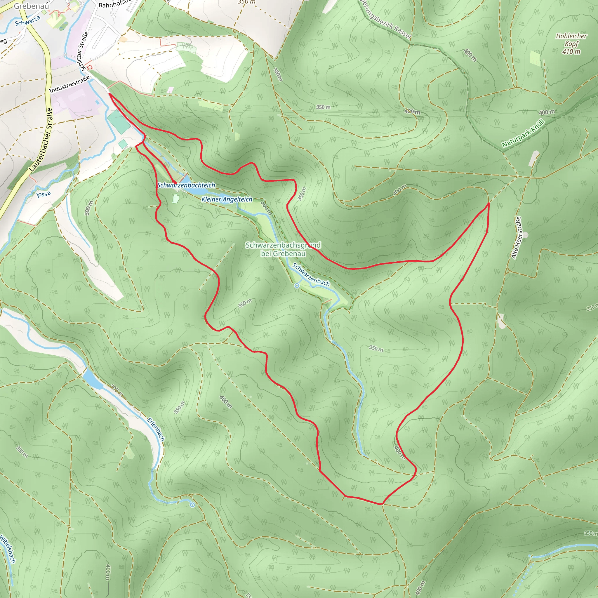 Grebenau Loop mobile static map