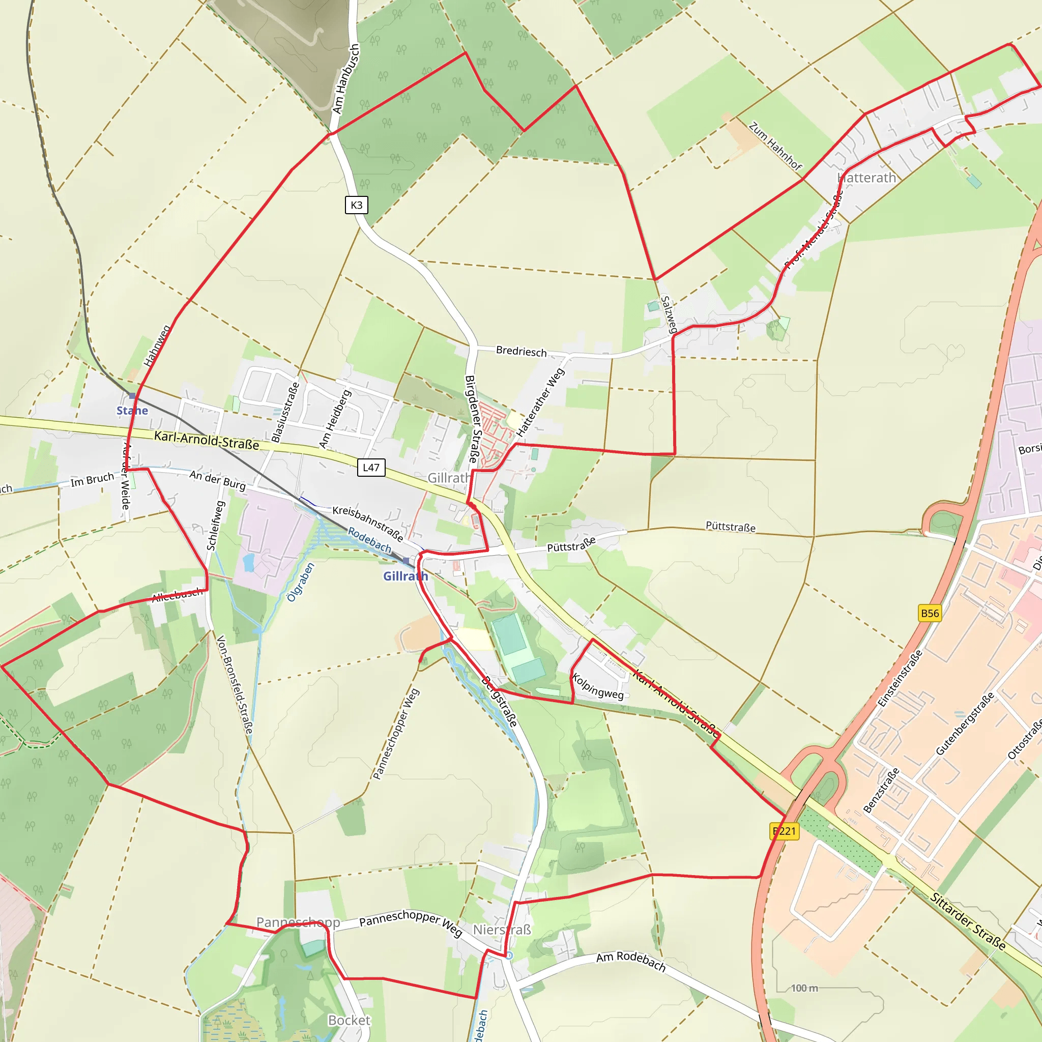 Gillrath Loop mobile static map