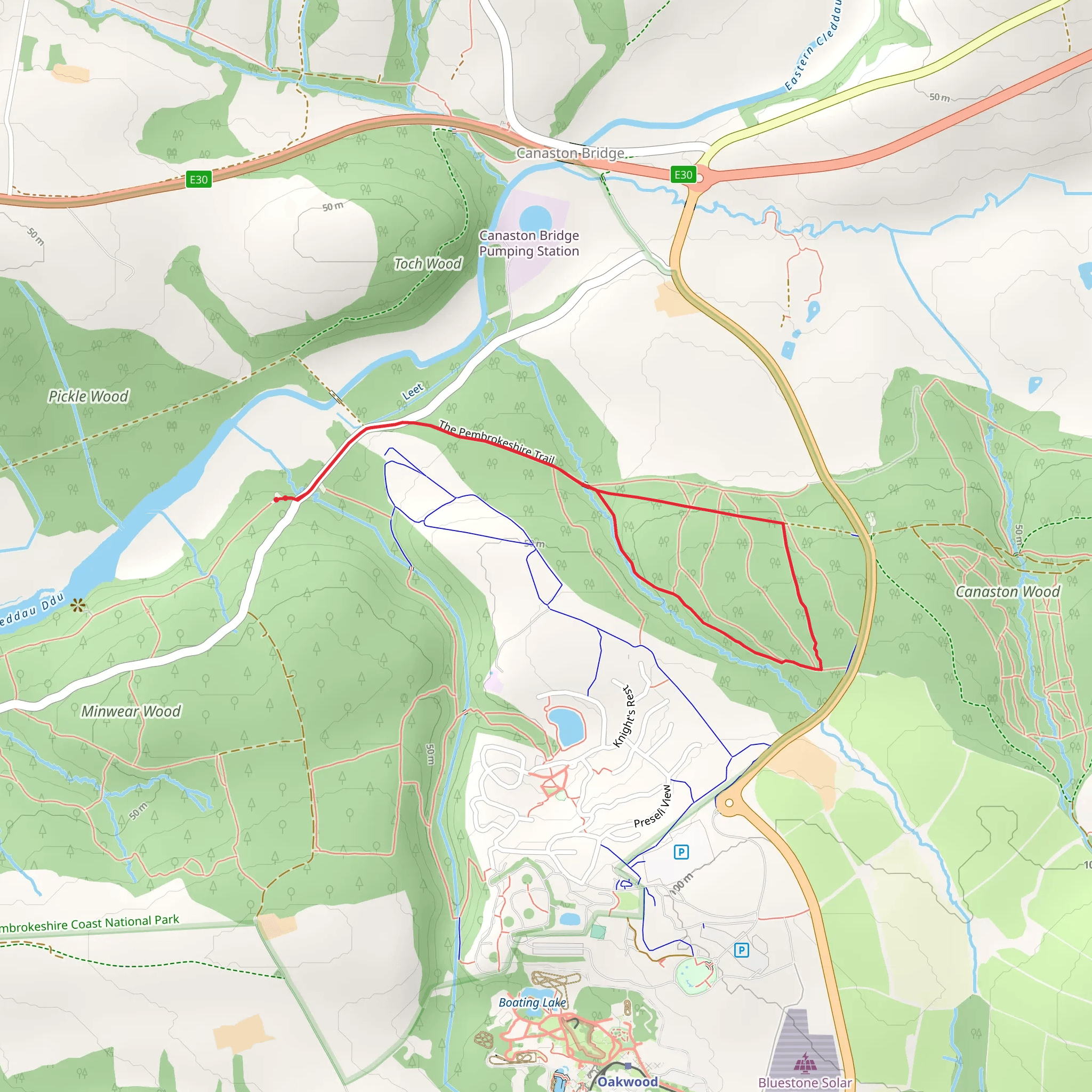 Minwear - Picnic Site mobile static map