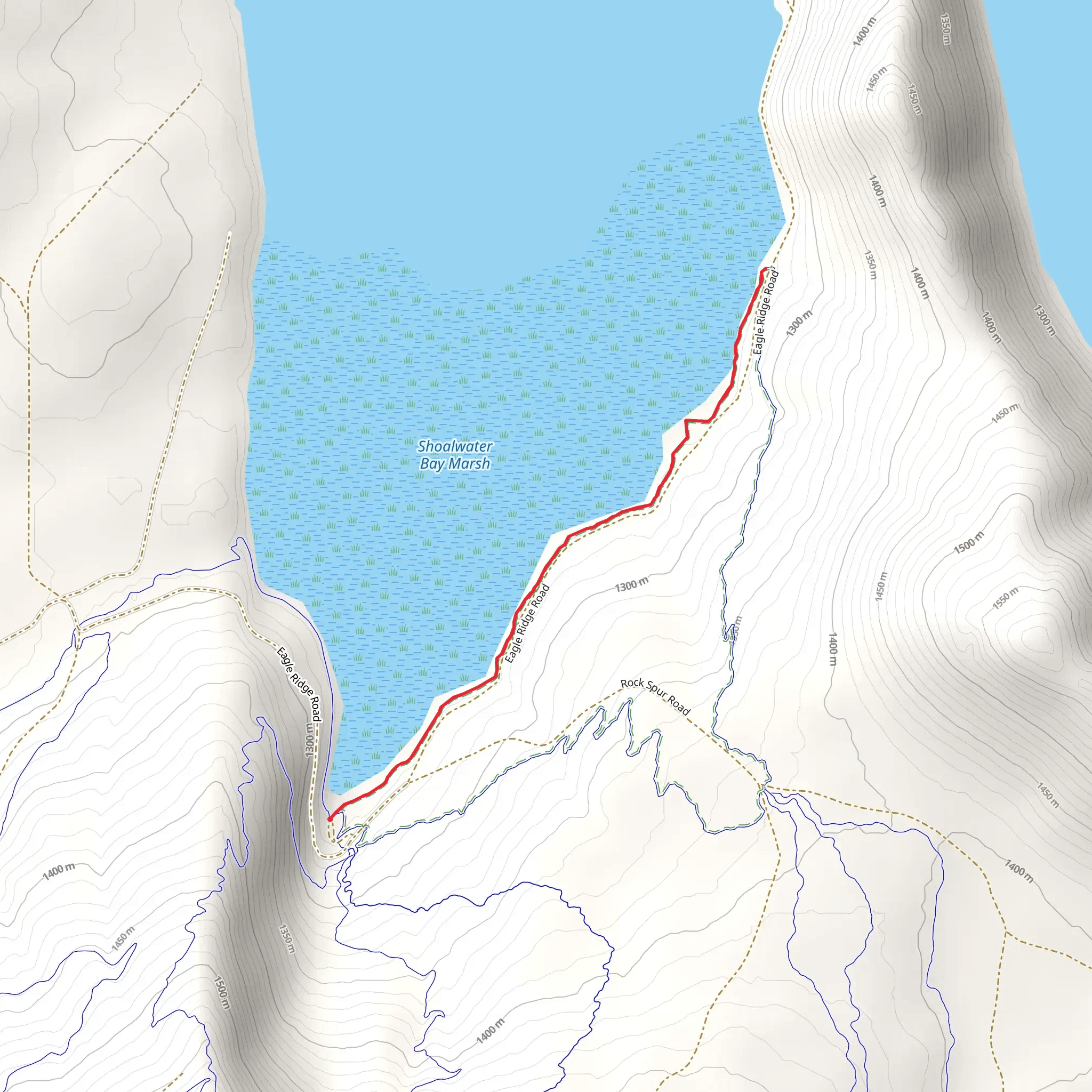 Old Eagle mobile static map